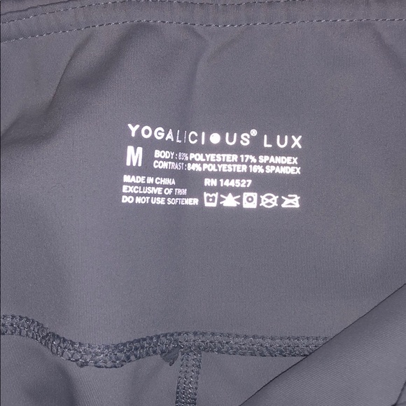 Yogalicious Lux Athletic Leggings - Picture 3 of 3